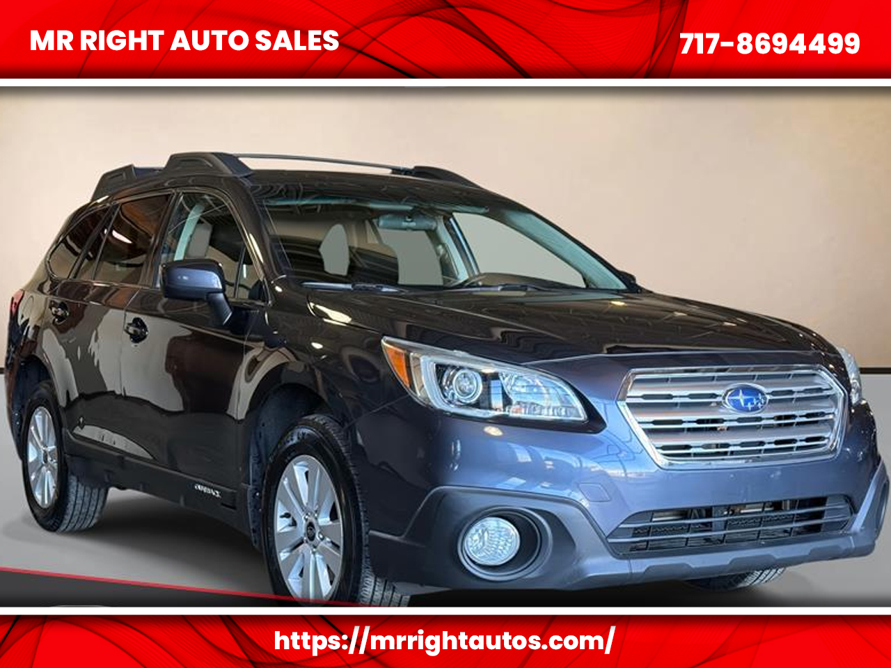 2015 Subaru Outback 4dr Wgn 2.5i Premium PZEV