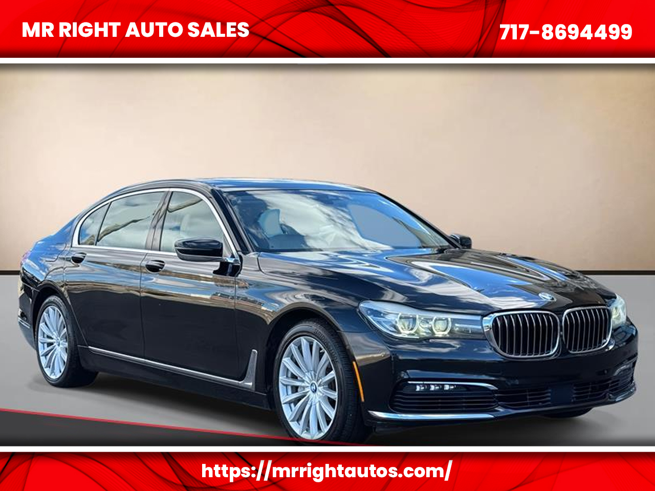 2016 BMW 7 Series 4dr Sdn 740i RWD