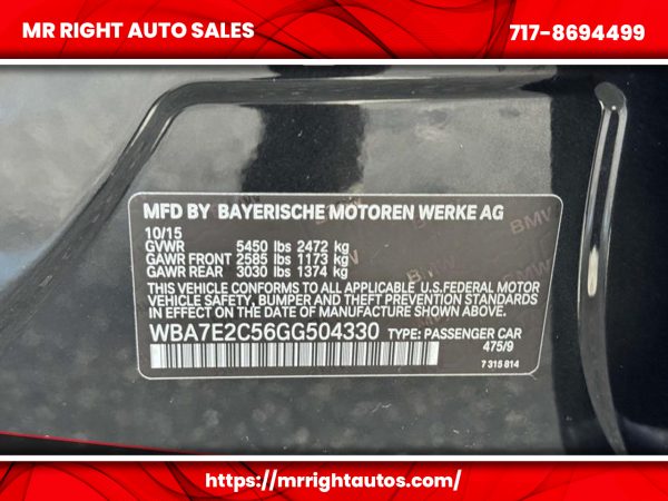 2016 BMW 7 Series 4dr Sdn 740i RWD - Image 13